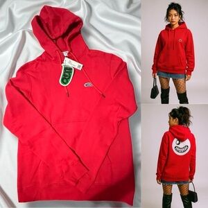 232 MITO | NWT Portugal $85 Red “Smile” Hoodie (Size S) - Unisex Fit - Winter